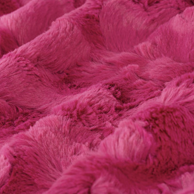 Fourrure Shannon Fabrics - Luxe Cuddle® Hide Magenta